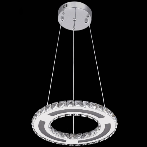 Żyrandol kryształowy RING 30cm 13Watt - K134